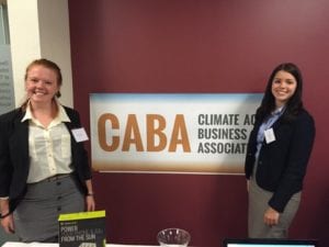 CABA's Helen Petty (left) and Lucy Alexander (right)