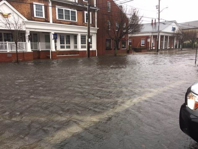 Flooding Scituate Massachusetts